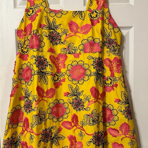 Eliska Embroidered Mini Dress purchased from Anthropologie. - Picture 3 of 7